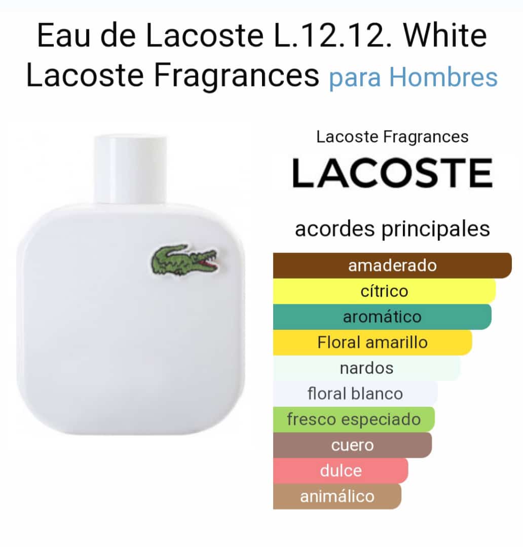 LACOSTE WHITE - Hombre