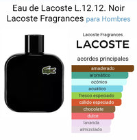 Thumbnail for Lacoste Black Noir - Hombre