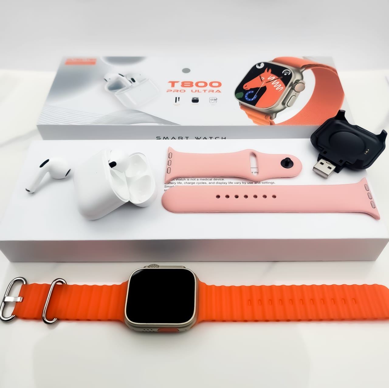 Smart Watch T800 #01 - INCLUYE AIR PODS