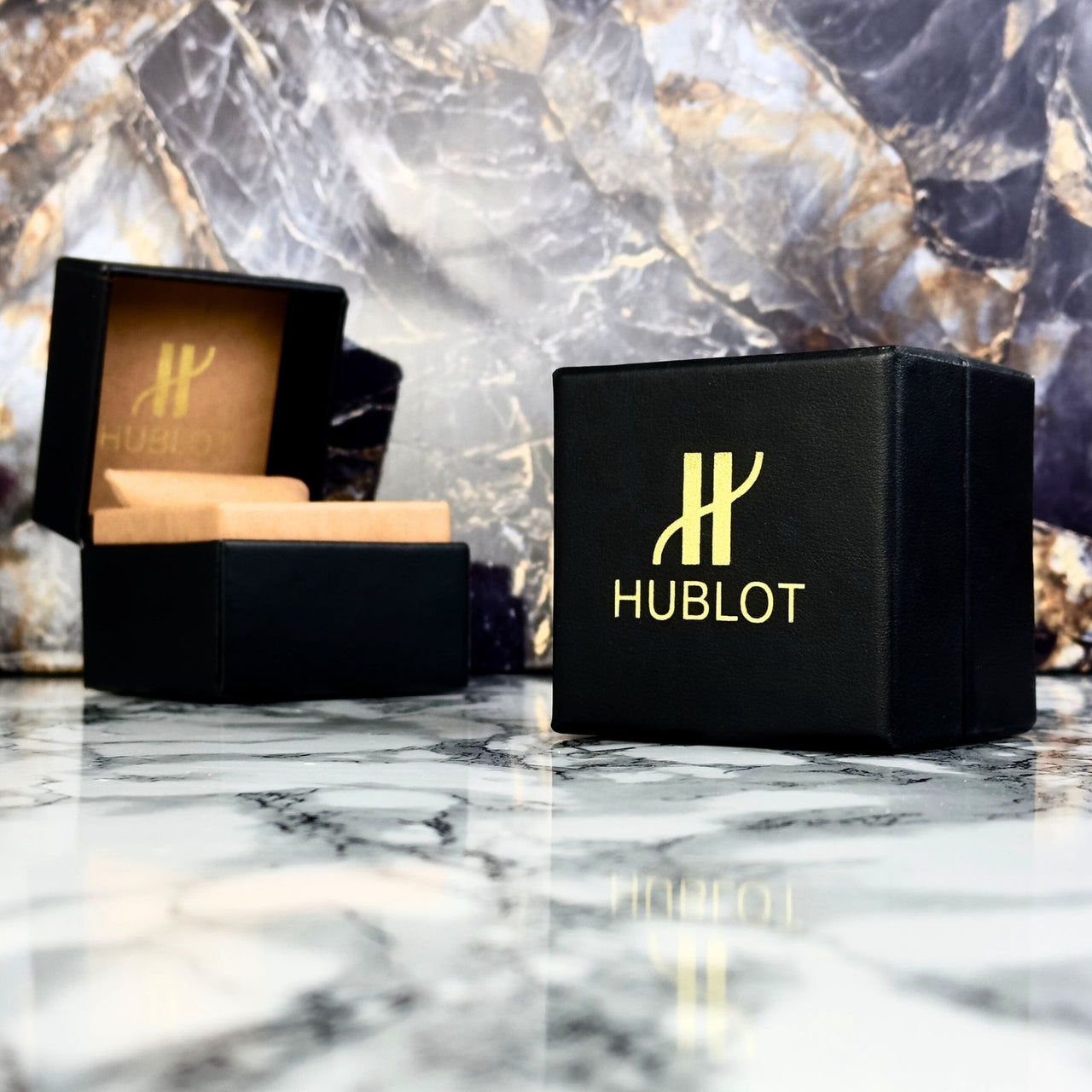 New estuche de lujo para reloj -HUBLOT
