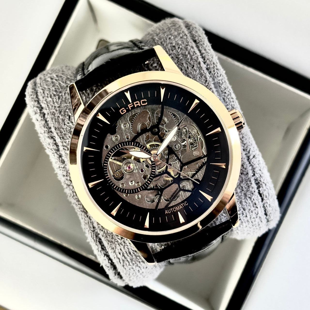 G-Force AUTOMATIC AT874A ROSE GOLD/BLACK