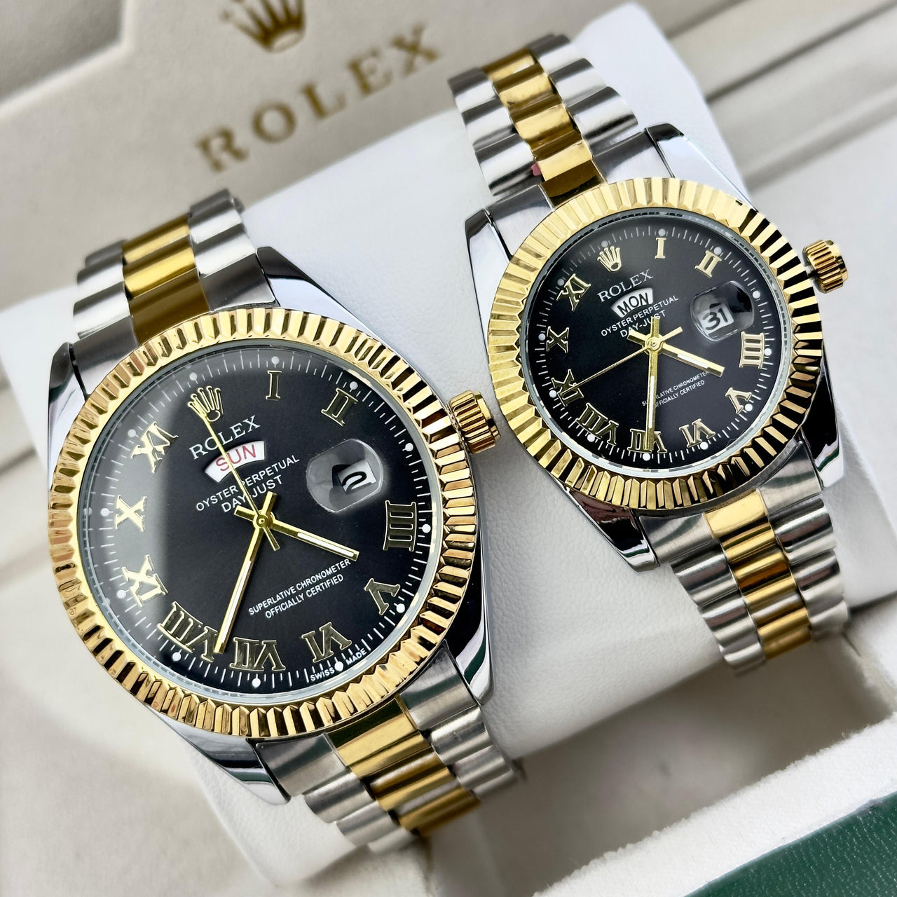 Rolex PAREJA R81 - INCLUYE ESTUCHE DE LUJO