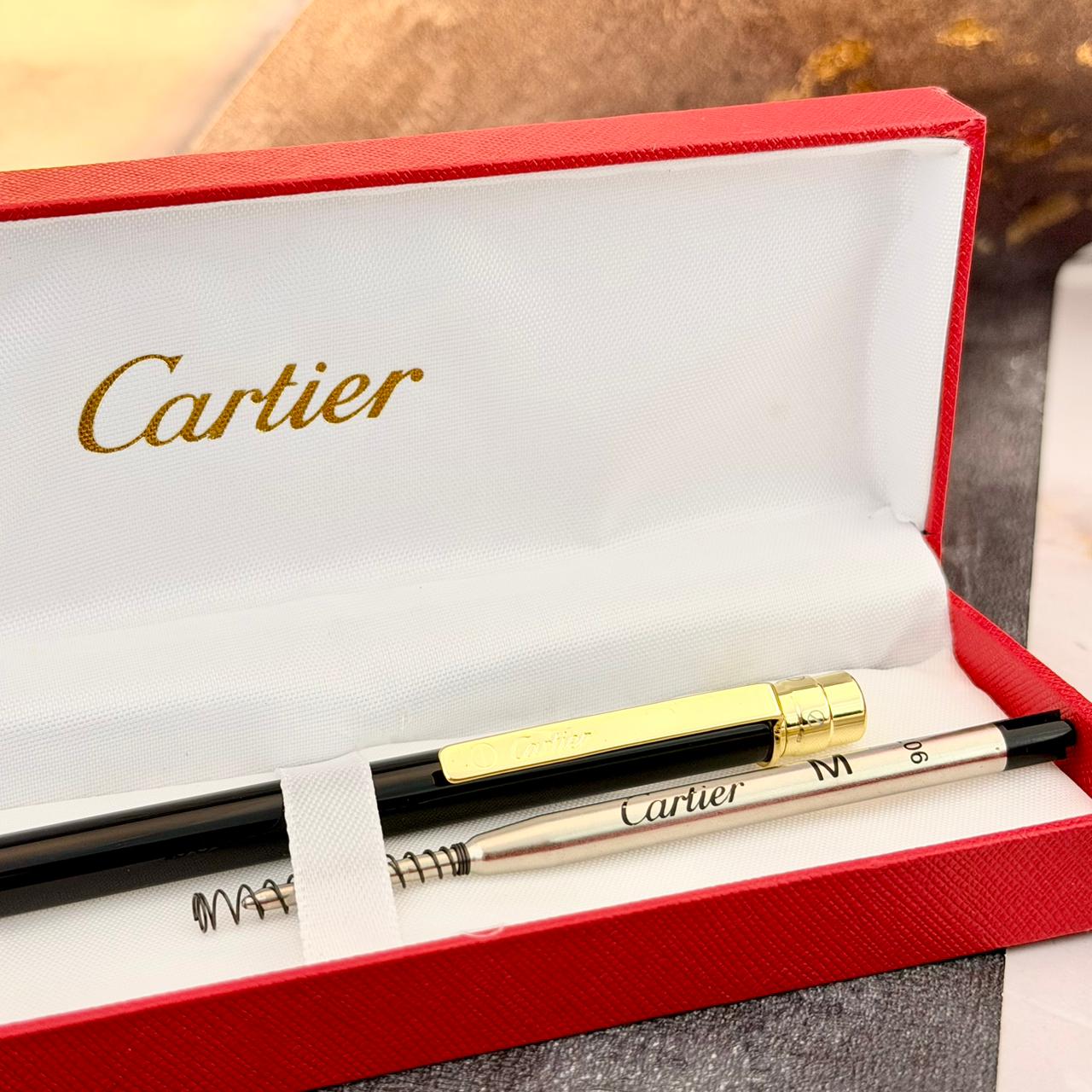 Esfero  CARTIER DE LUJO - (INCLUYE SU ESTUCHE) #01