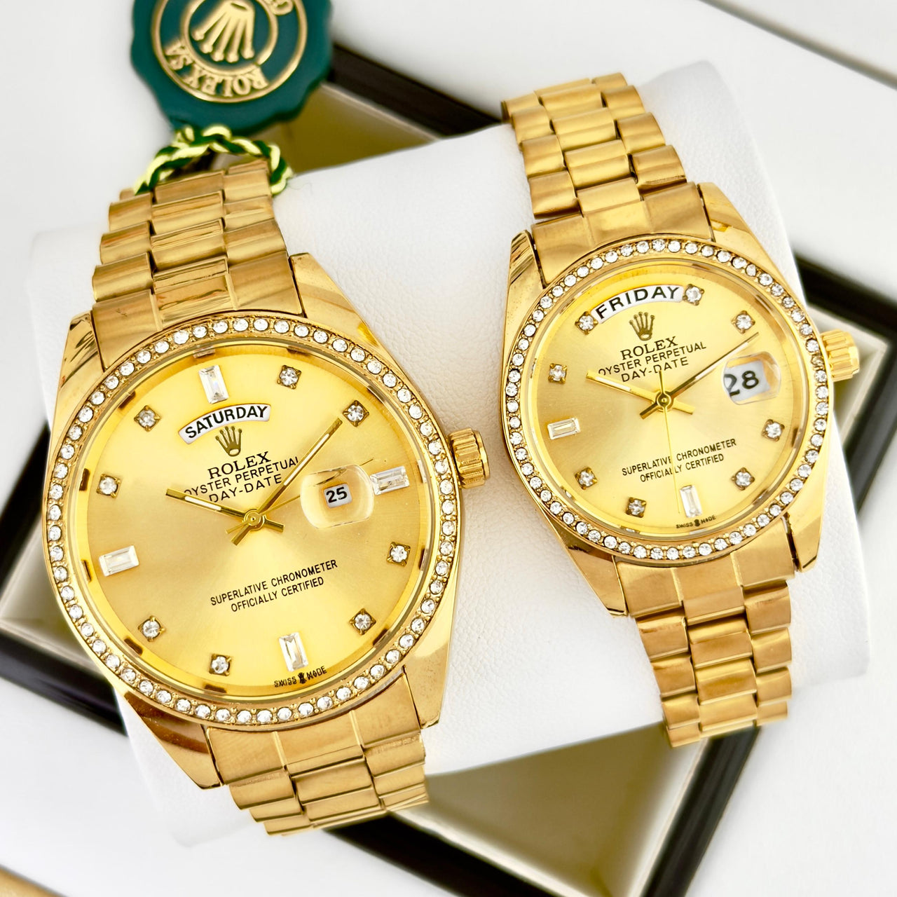 Rolex PAREJA R84 - INCLUYE ESTUCHE DE LUJO