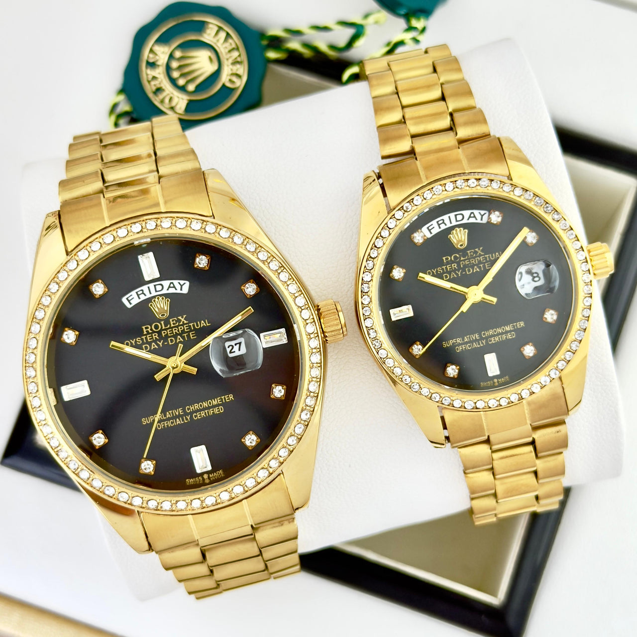 Rolex PAREJA R86 - INCLUYE ESTUCHE DE LUJO