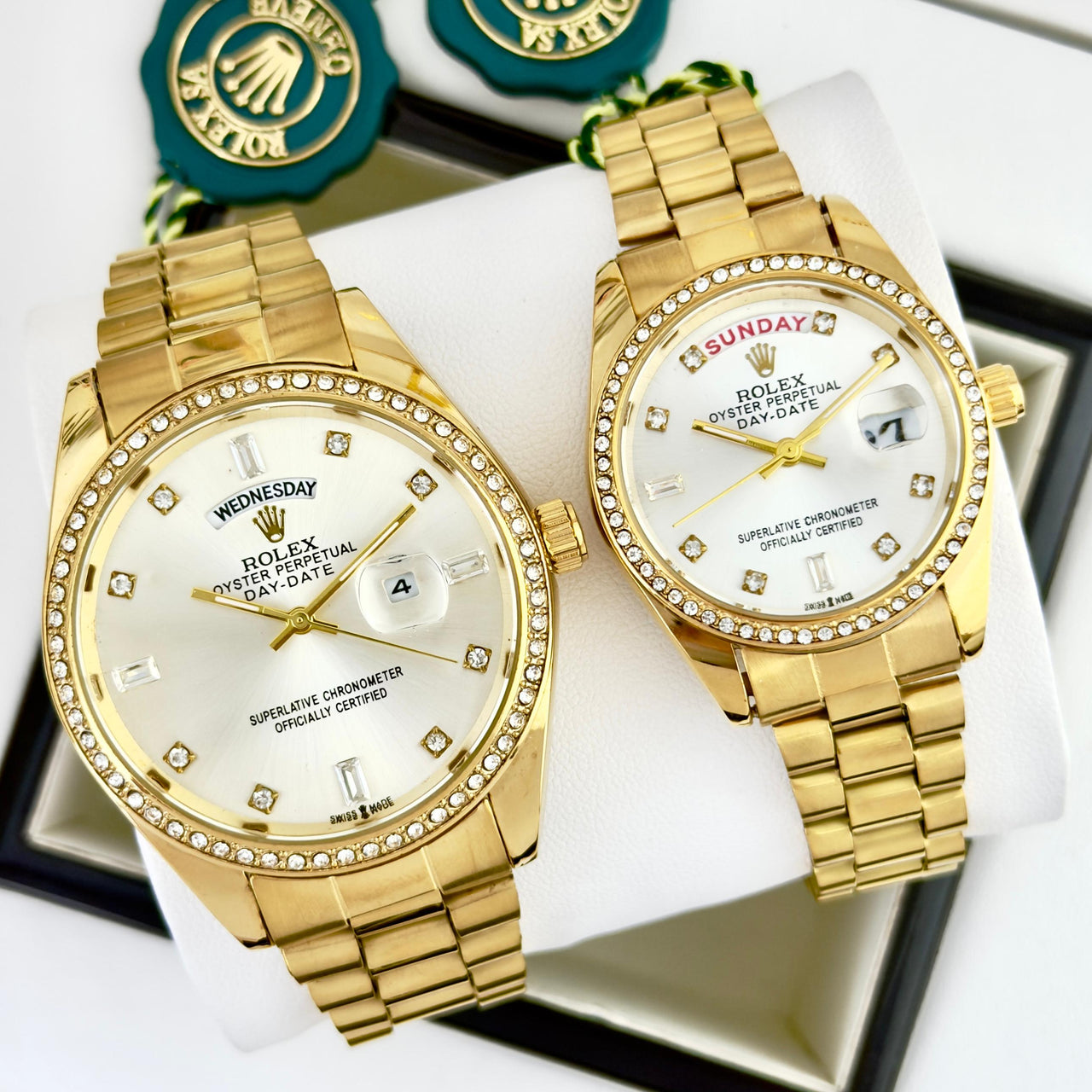 Rolex PAREJA R81 - INCLUYE ESTUCHE DE LUJO