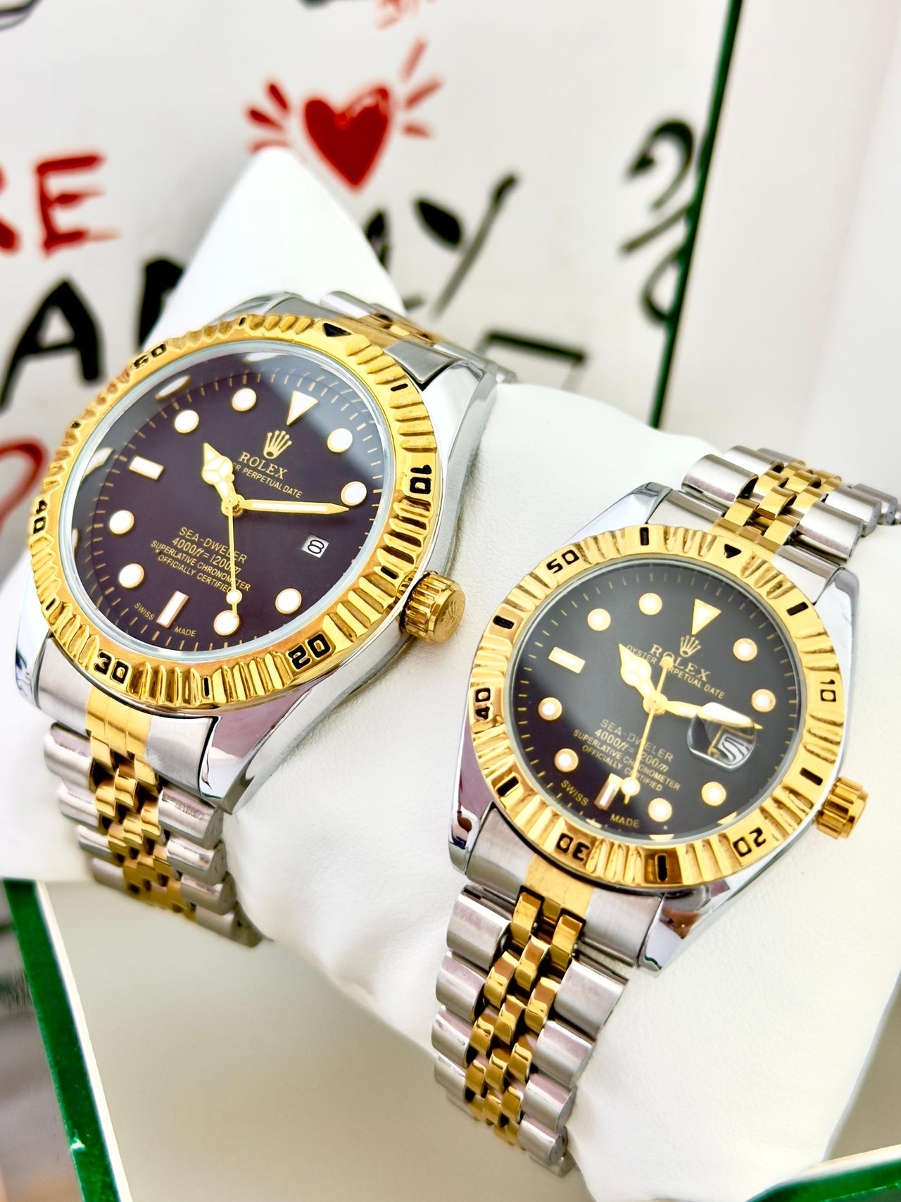 Rolex PAREJA R72 - INCLUYE ESTUCHE DE LUJO