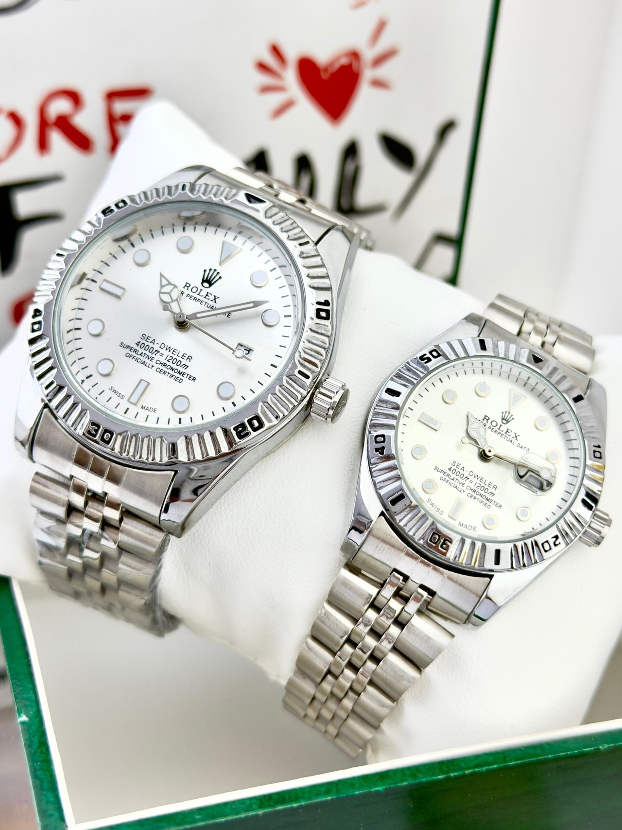 Rolex PAREJA R74 - INCLUYE ESTUCHE DE LUJO