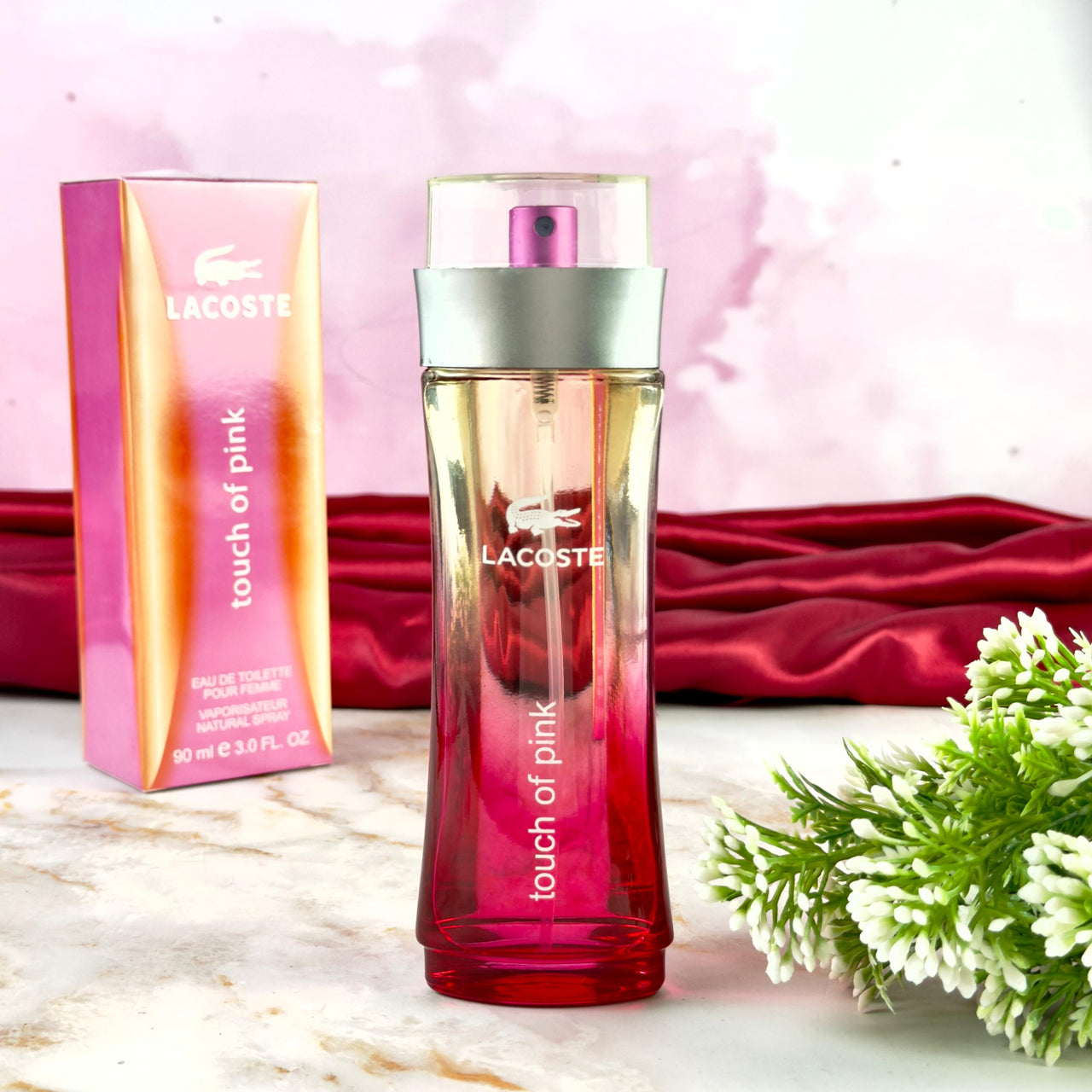 Lacoste Touch of pink - Mujer