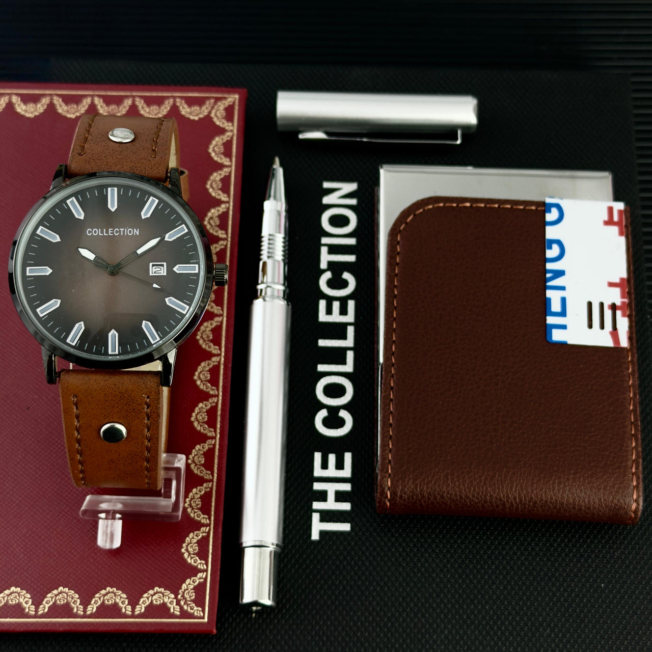 COMBO RELOJ COLLECTION+ TARJETERO #02