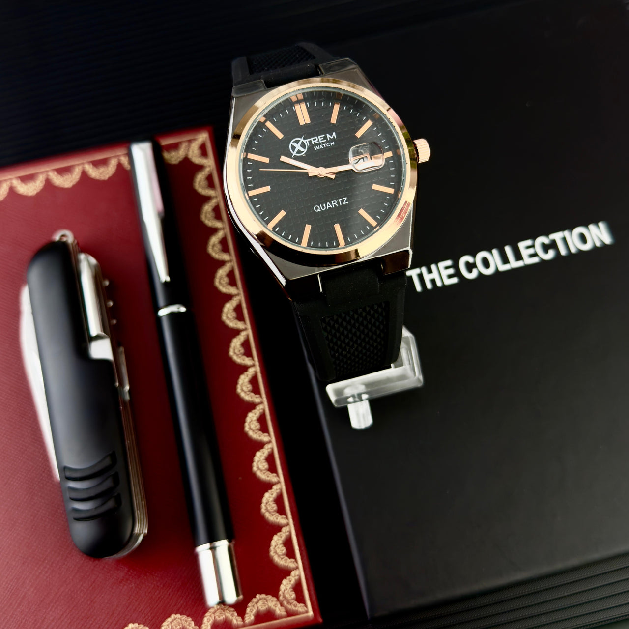 COMBO RELOJ XTREME+NAVAJA Y ESFERO #01
