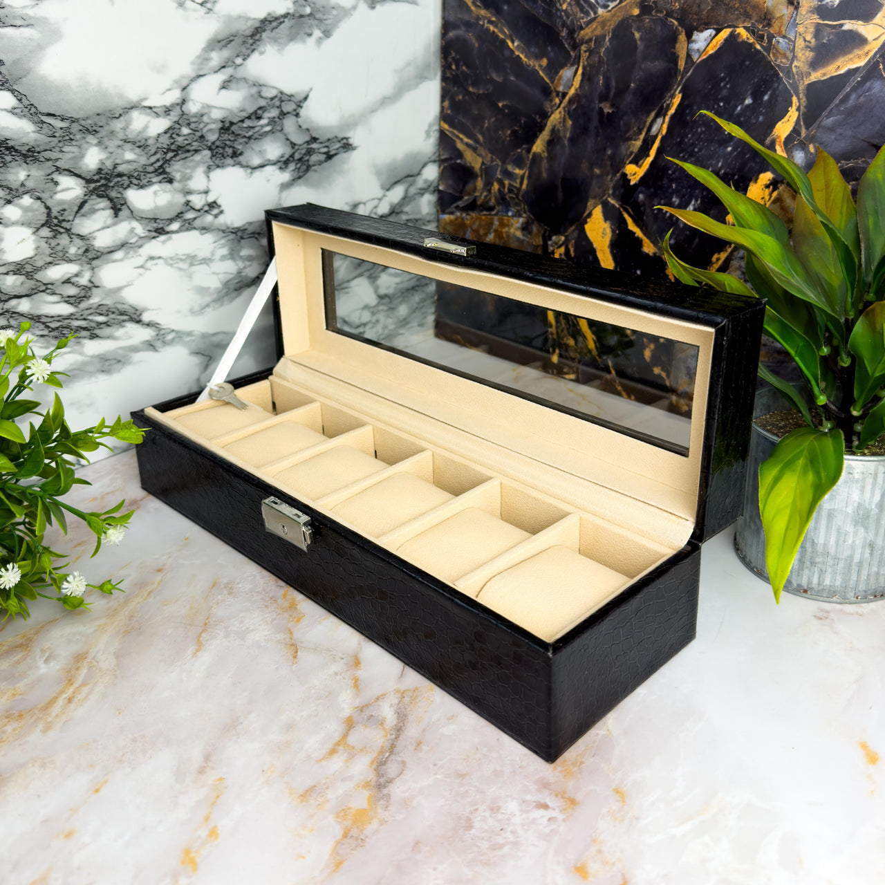 Relojera de 6 puestos de lujo IMPORTADA #12- NO APLICA PAGO CONTRAENTREGA