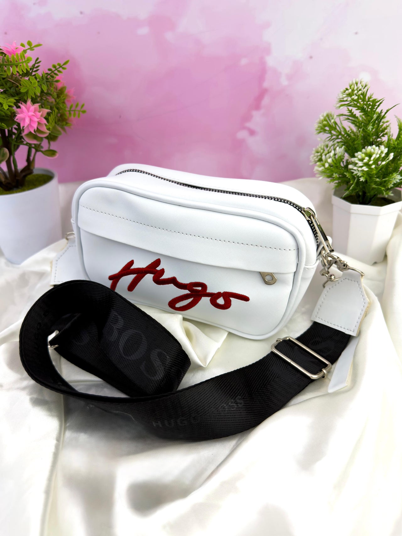Carriel BORDADO HUGO BOSS #2