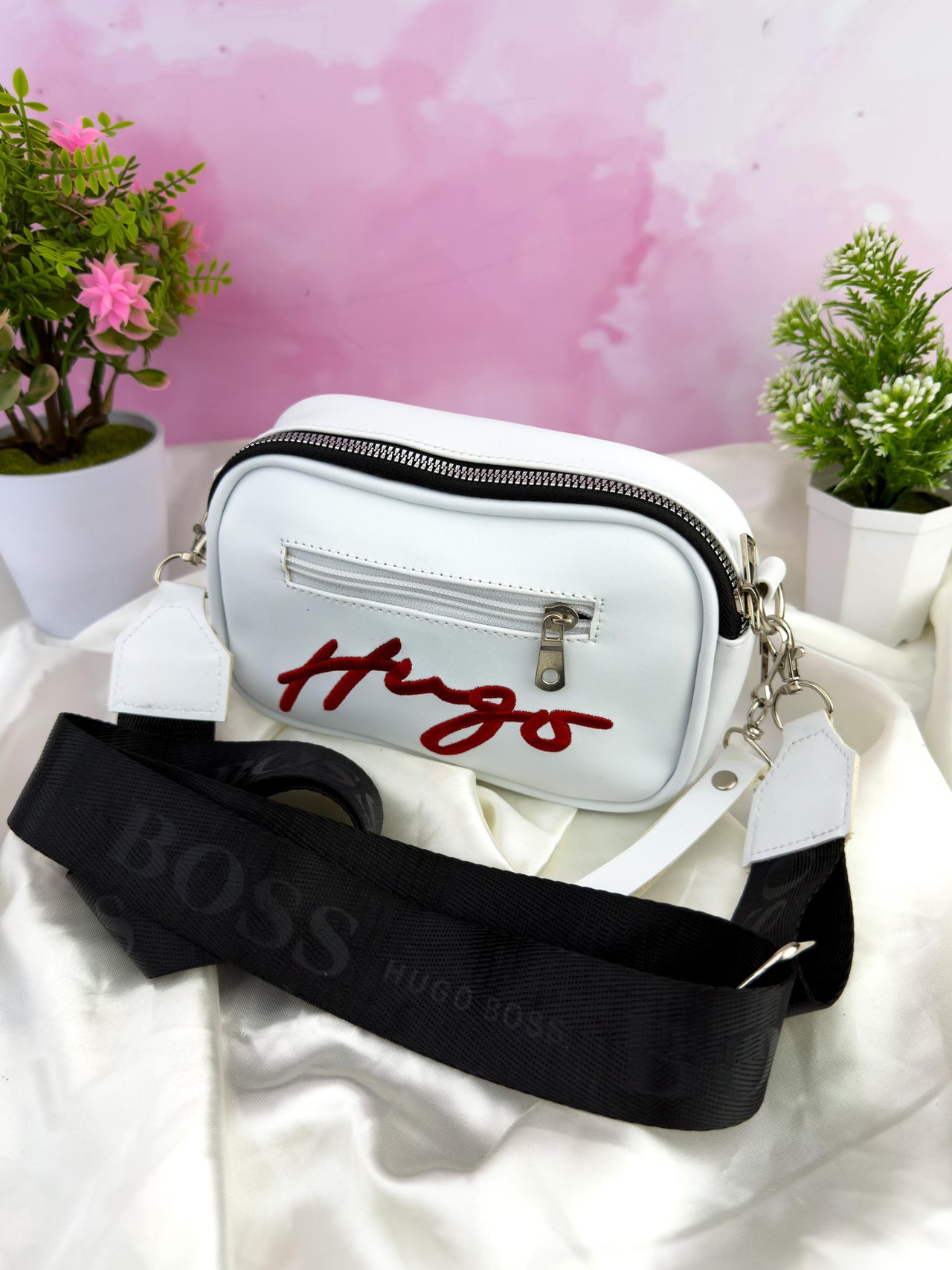 Carriel BORDADO HUGO BOSS #1