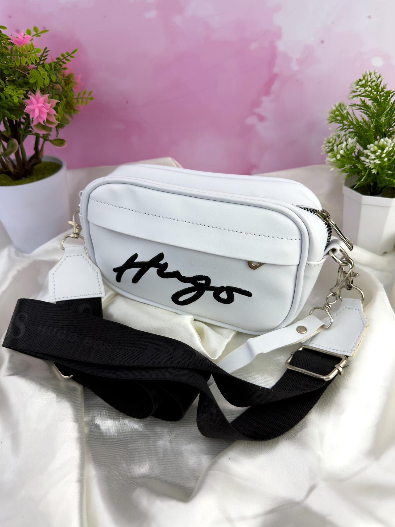 Carriel BORDADO HUGO BOSS #4