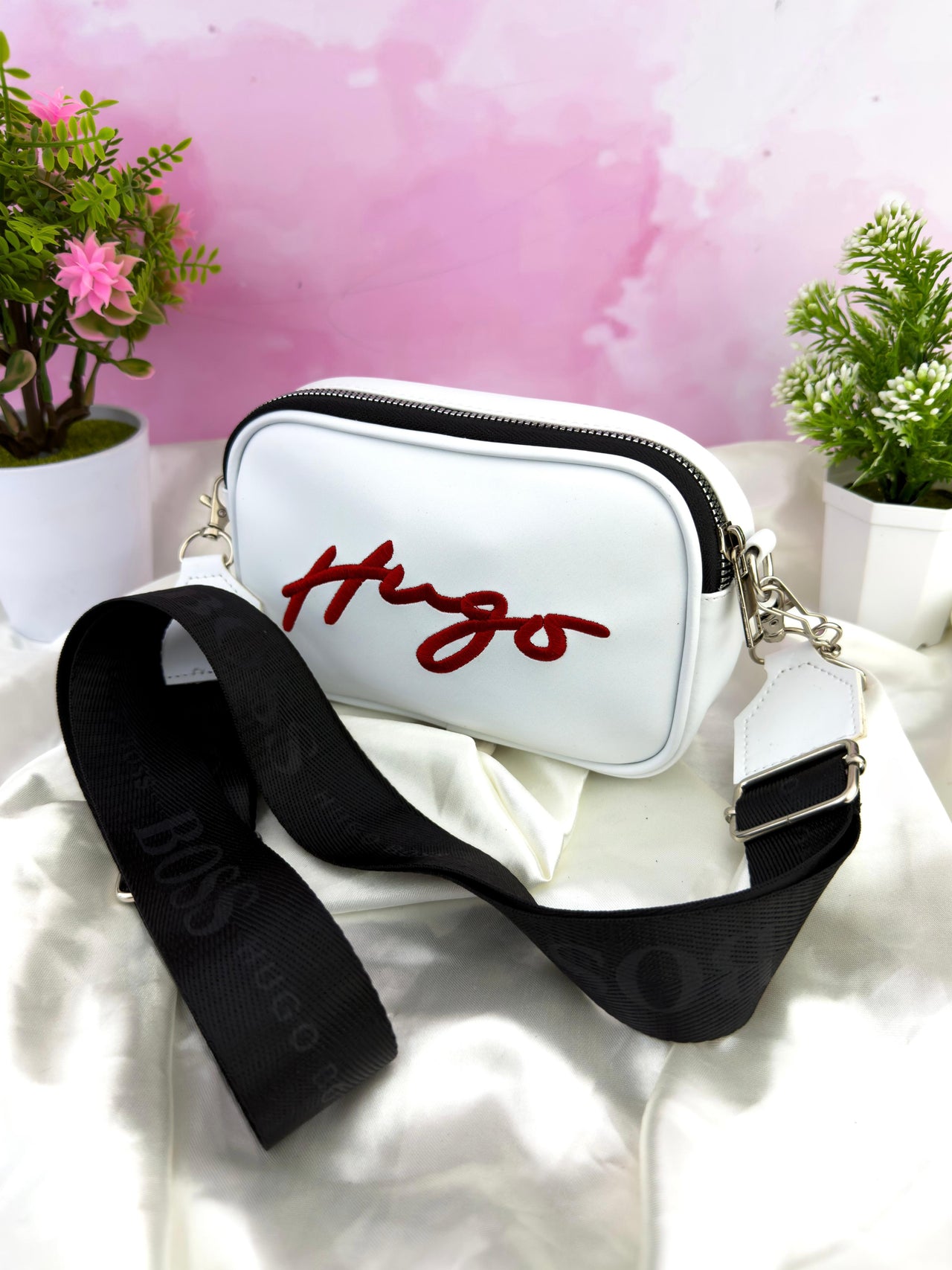 Carriel BORDADO HUGO BOSS #6