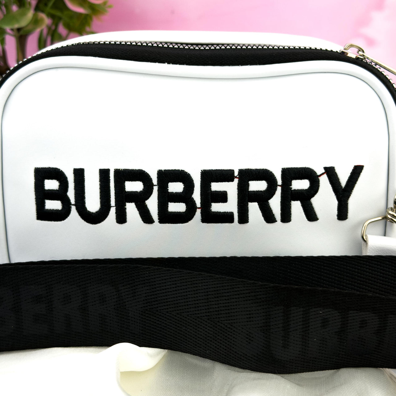 Carriel BORDADO BURBERRY #6