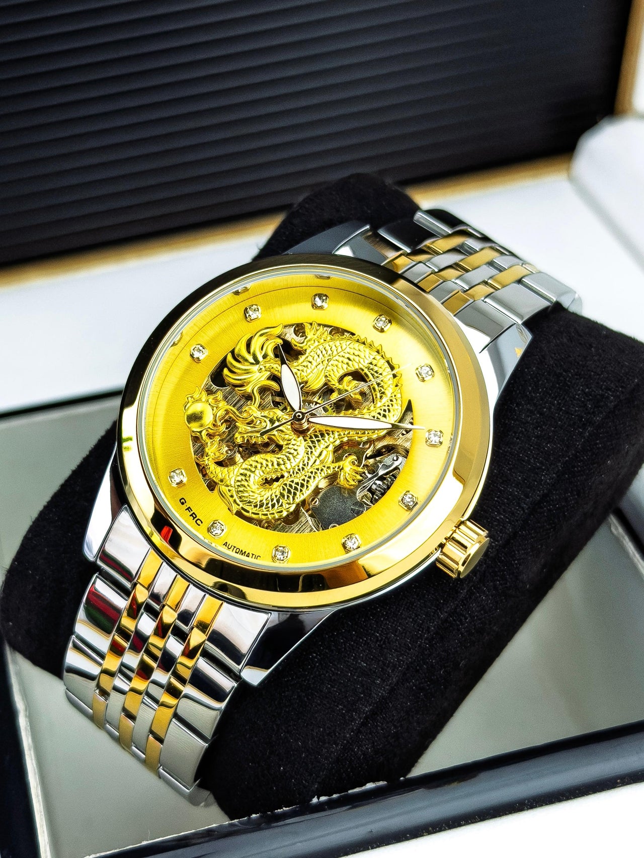 G-Force AUTOMATIC AT9006 BICOLOR  - DRAGON