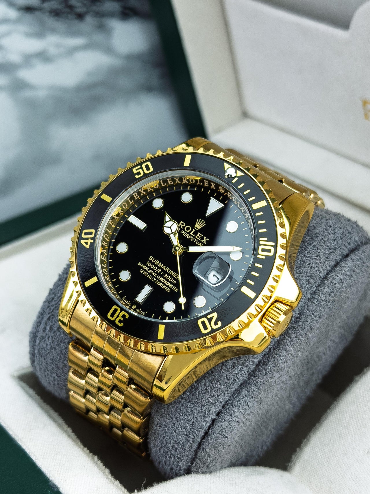 Rolex submariner trenzado RST52