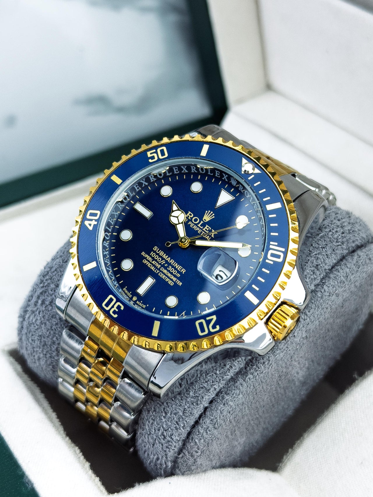 Rolex submariner trenzado RST53