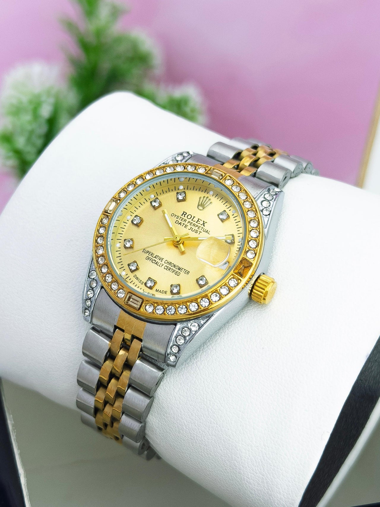 Rolex Dama piedras RXPT02
