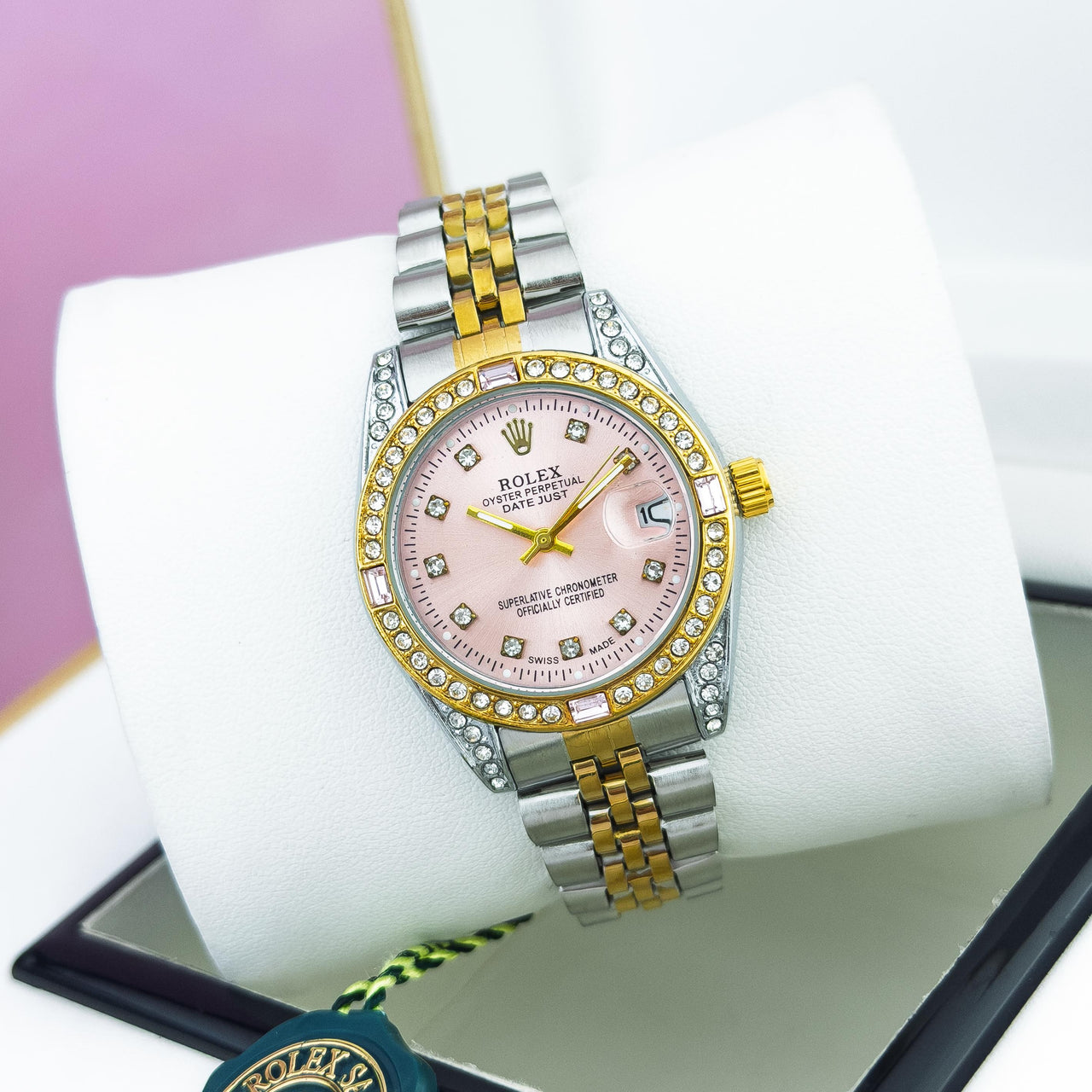 Rolex Dama piedras RXPT03