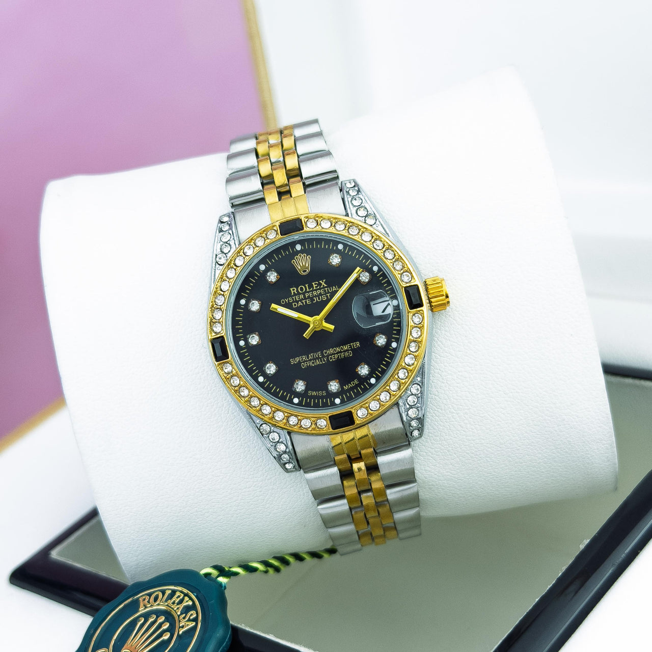 Rolex Dama piedras RXPT04