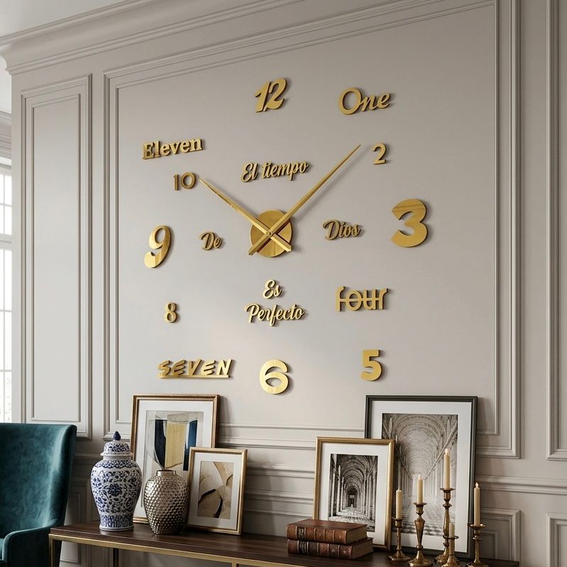 022 DORADO CON FRASE - 90 cm x 90 cm