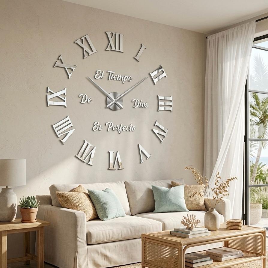 019 PLATEADO CON FRASE - 120 cm X 120 cm