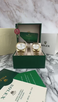 Rolex PAREJA R63 - INCLUYE ESTUCHE DE LUJO