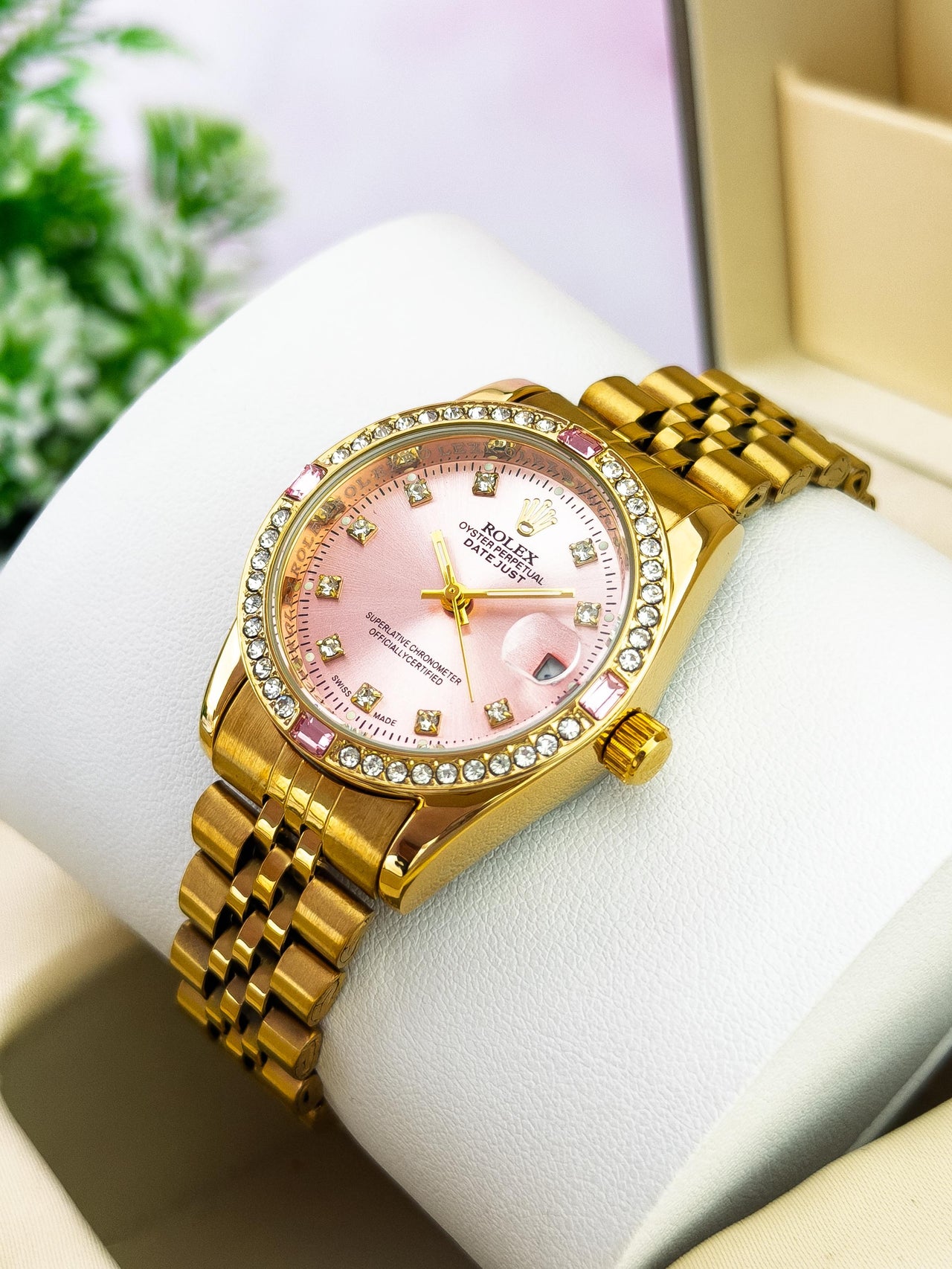 Rolex Dama piedras RXPT12