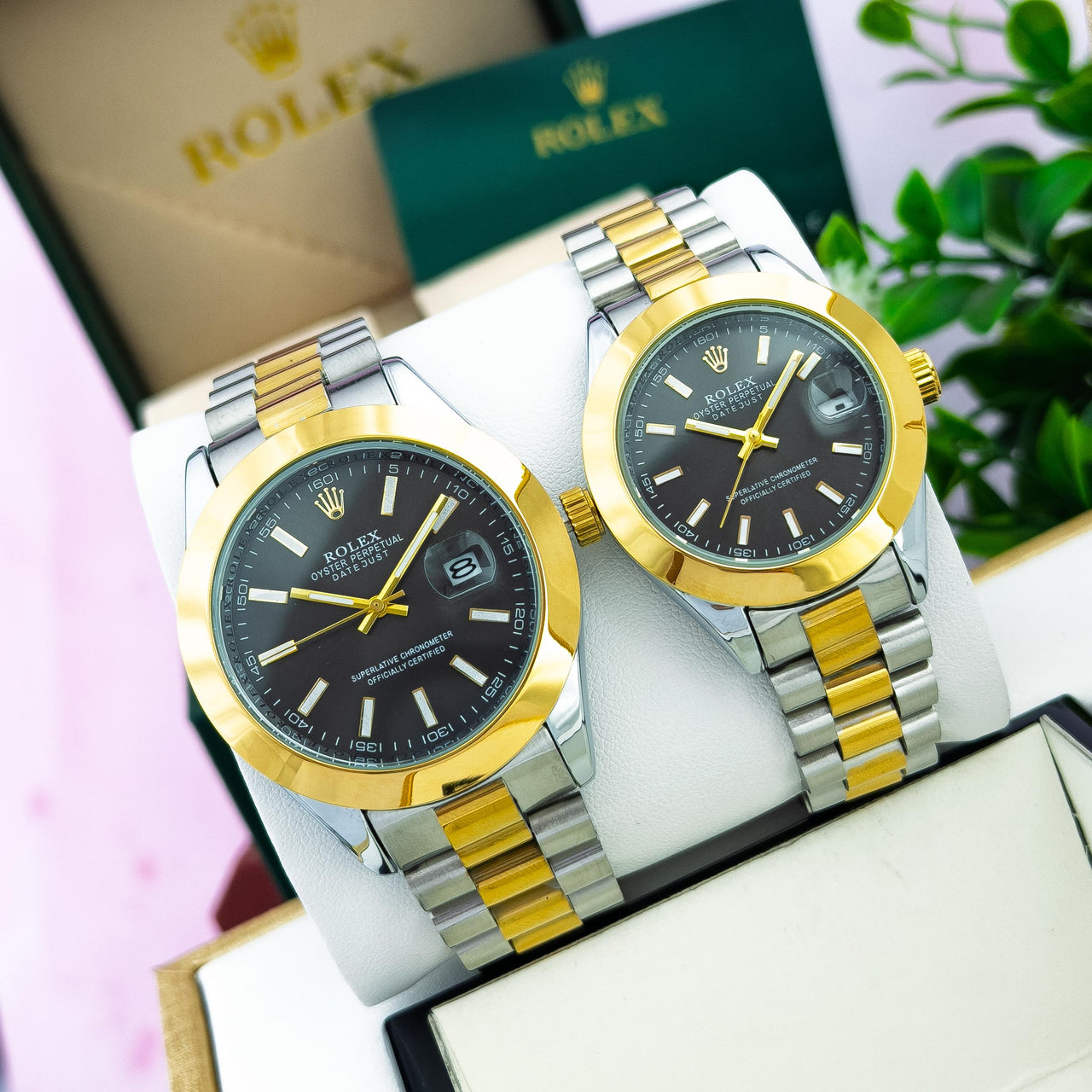 Rolex PAREJA RDJ203- INCLUYE ESTUCHE DE LUJO