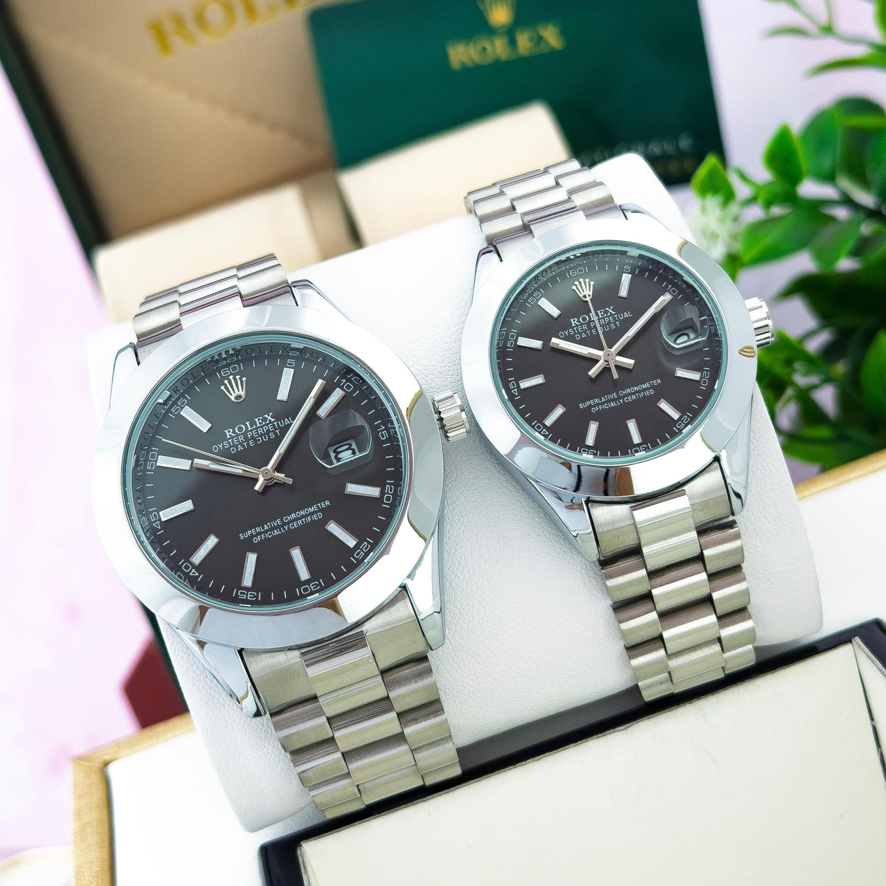 Rolex PAREJA RDJ206- INCLUYE ESTUCHE DE LUJO