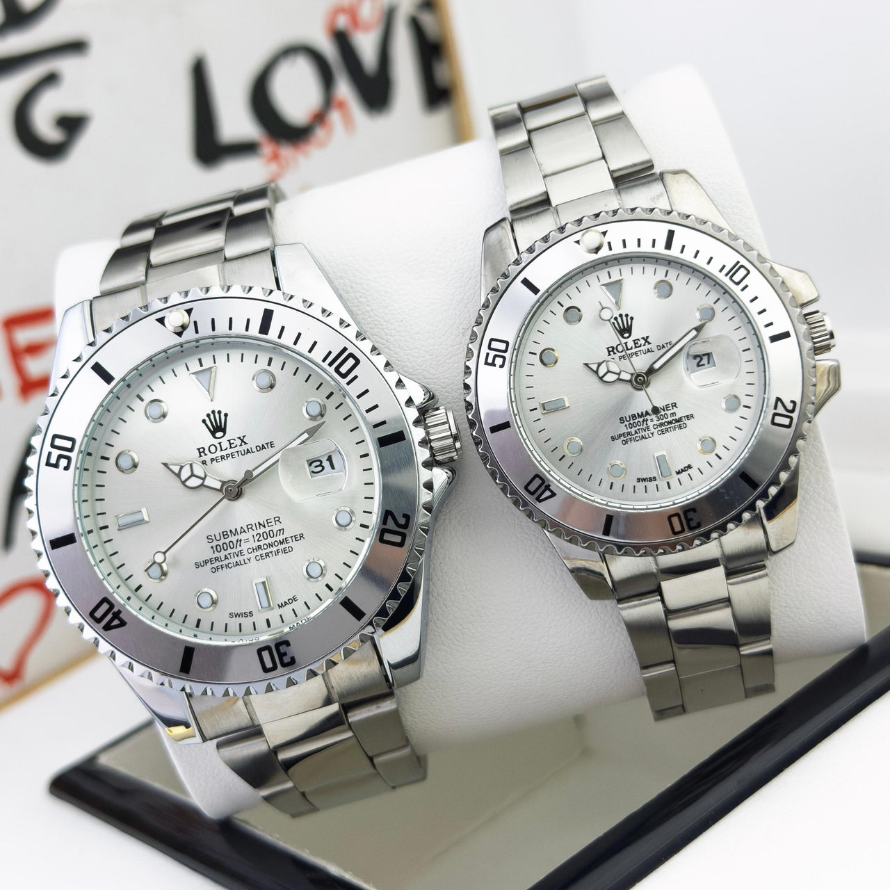 Rolex PAREJA RX106- INCLUYE ESTUCHE DE LUJO