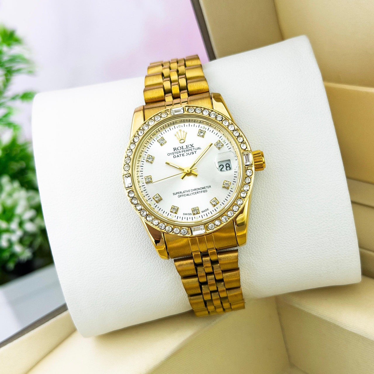 Rolex Dama piedras RXPT09