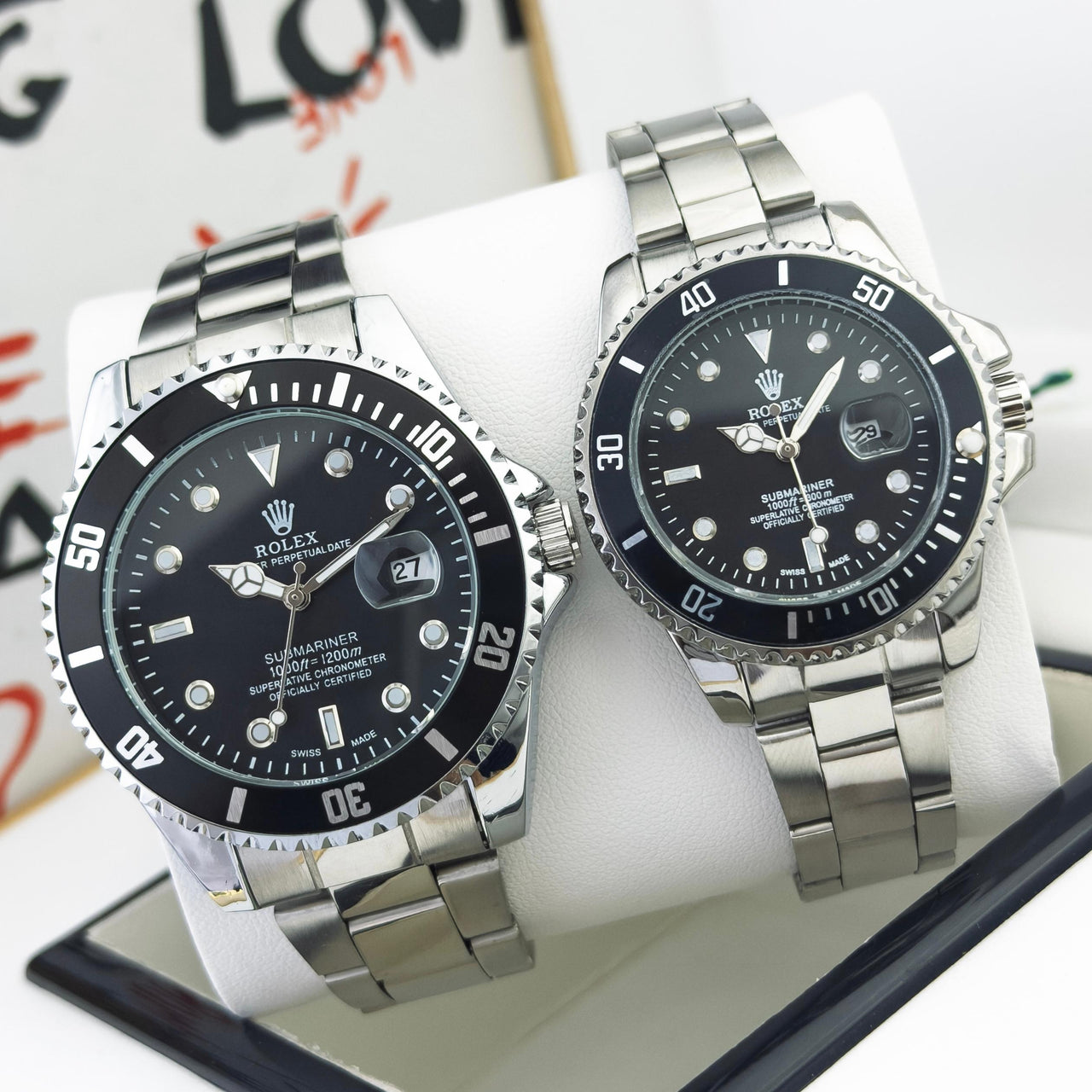 Rolex PAREJA RX100- INCLUYE ESTUCHE DE LUJO