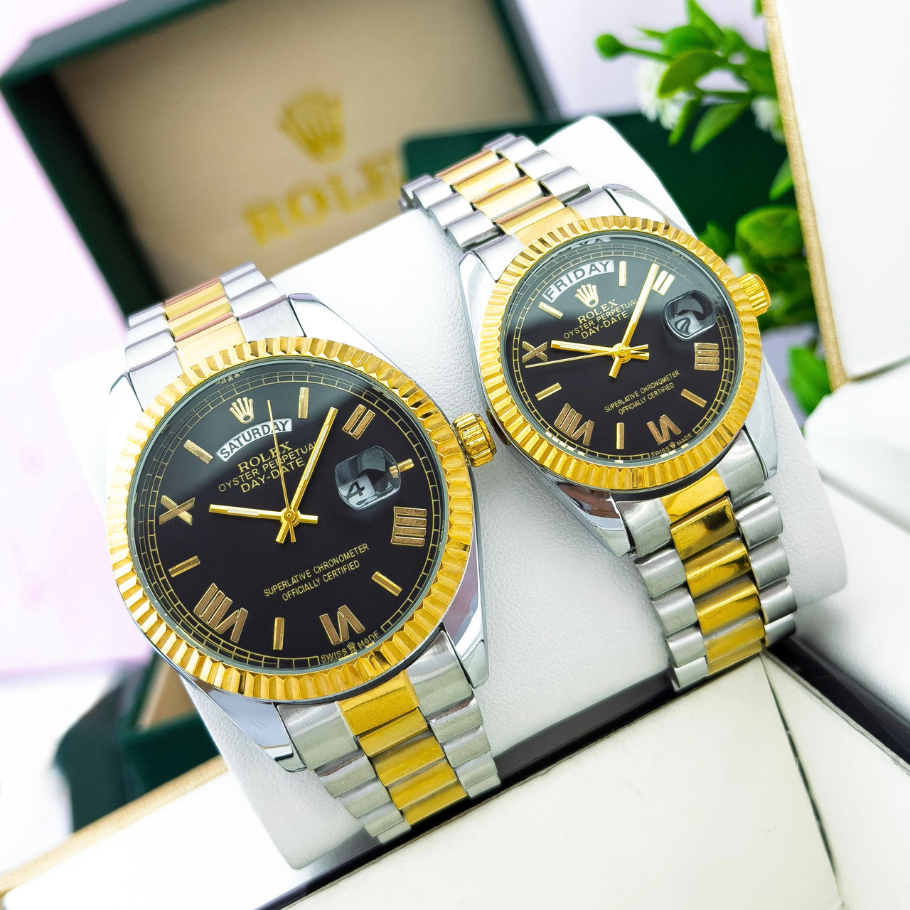 Rolex PAREJA MC104- INCLUYE ESTUCHE DE LUJO