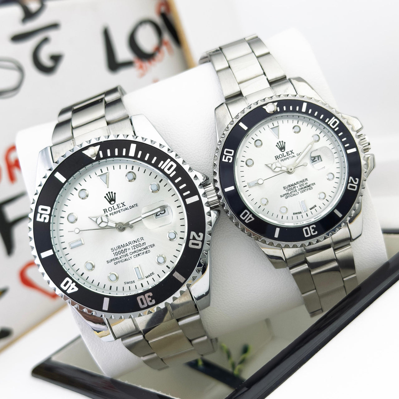 Rolex PAREJA RX102- INCLUYE ESTUCHE DE LUJO