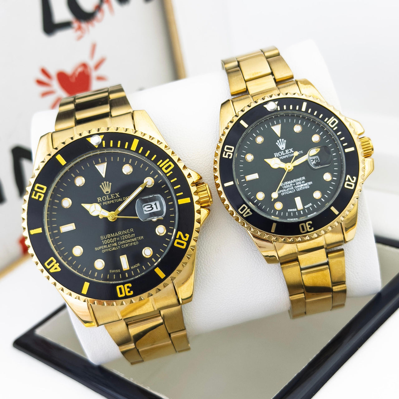 Rolex PAREJA RX103- INCLUYE ESTUCHE DE LUJO