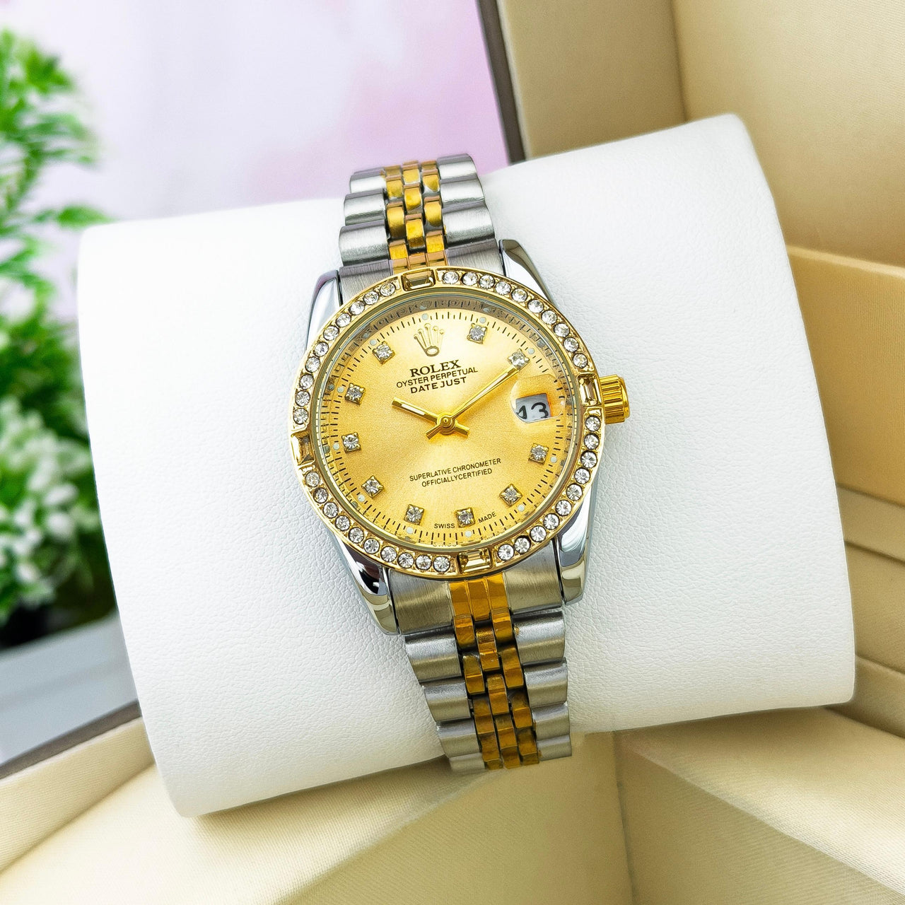 Rolex Dama piedras RXPT02