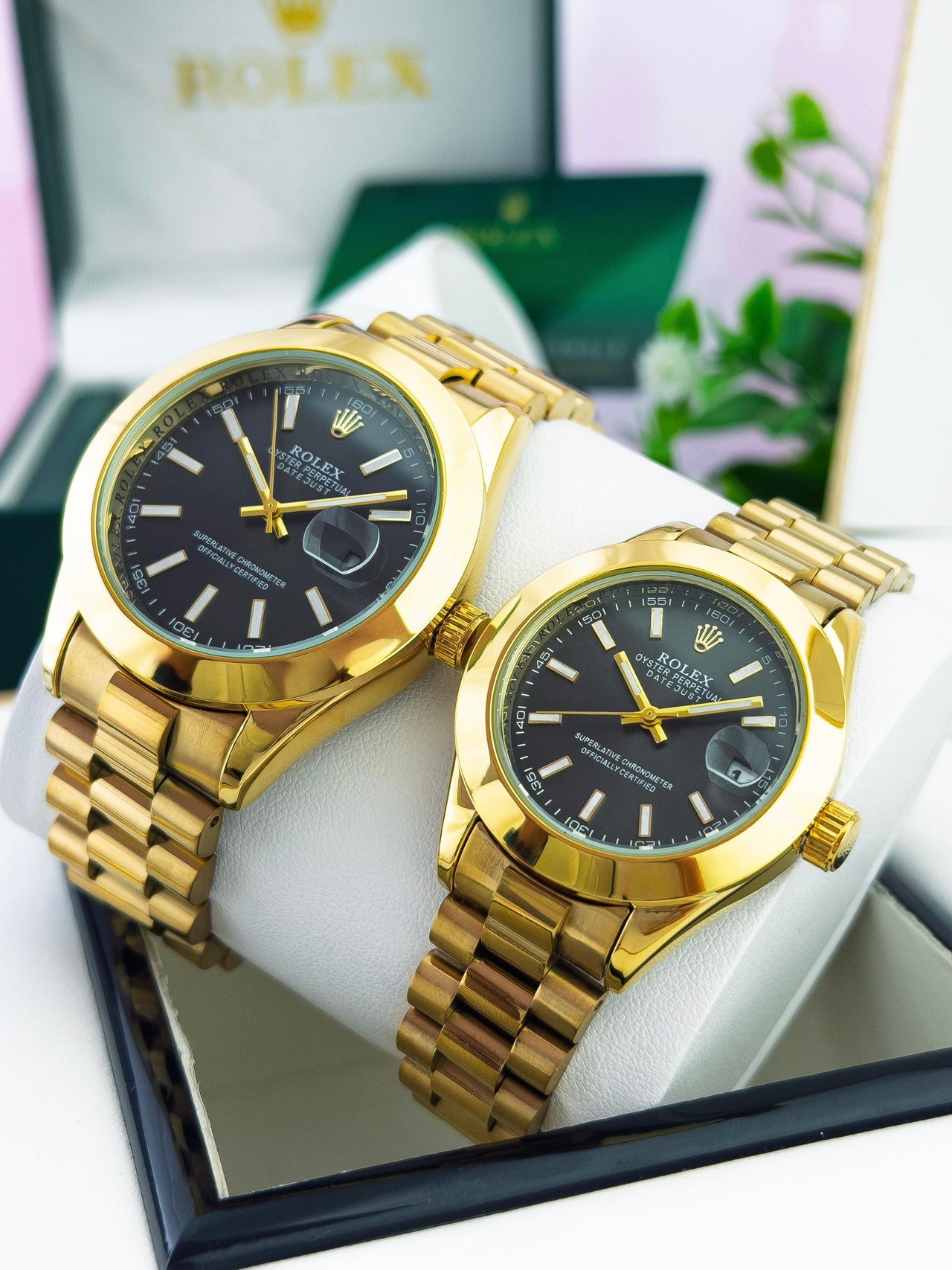 Rolex PAREJA RDJ202- INCLUYE ESTUCHE DE LUJO