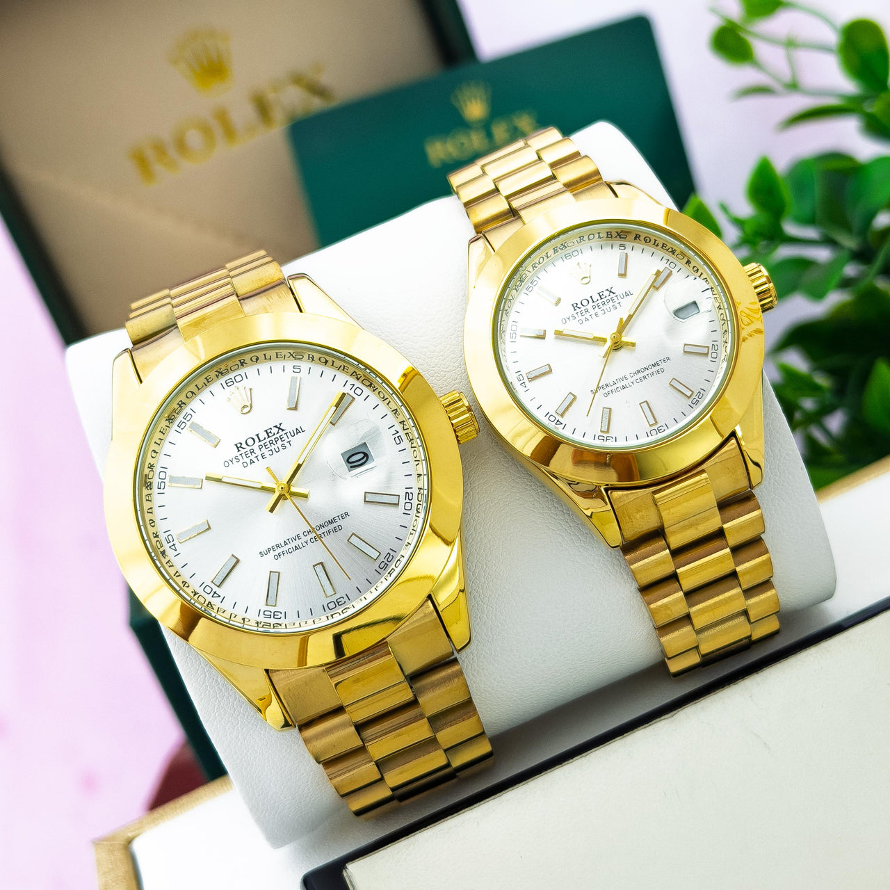 Rolex PAREJA RDJ201- INCLUYE ESTUCHE DE LUJO