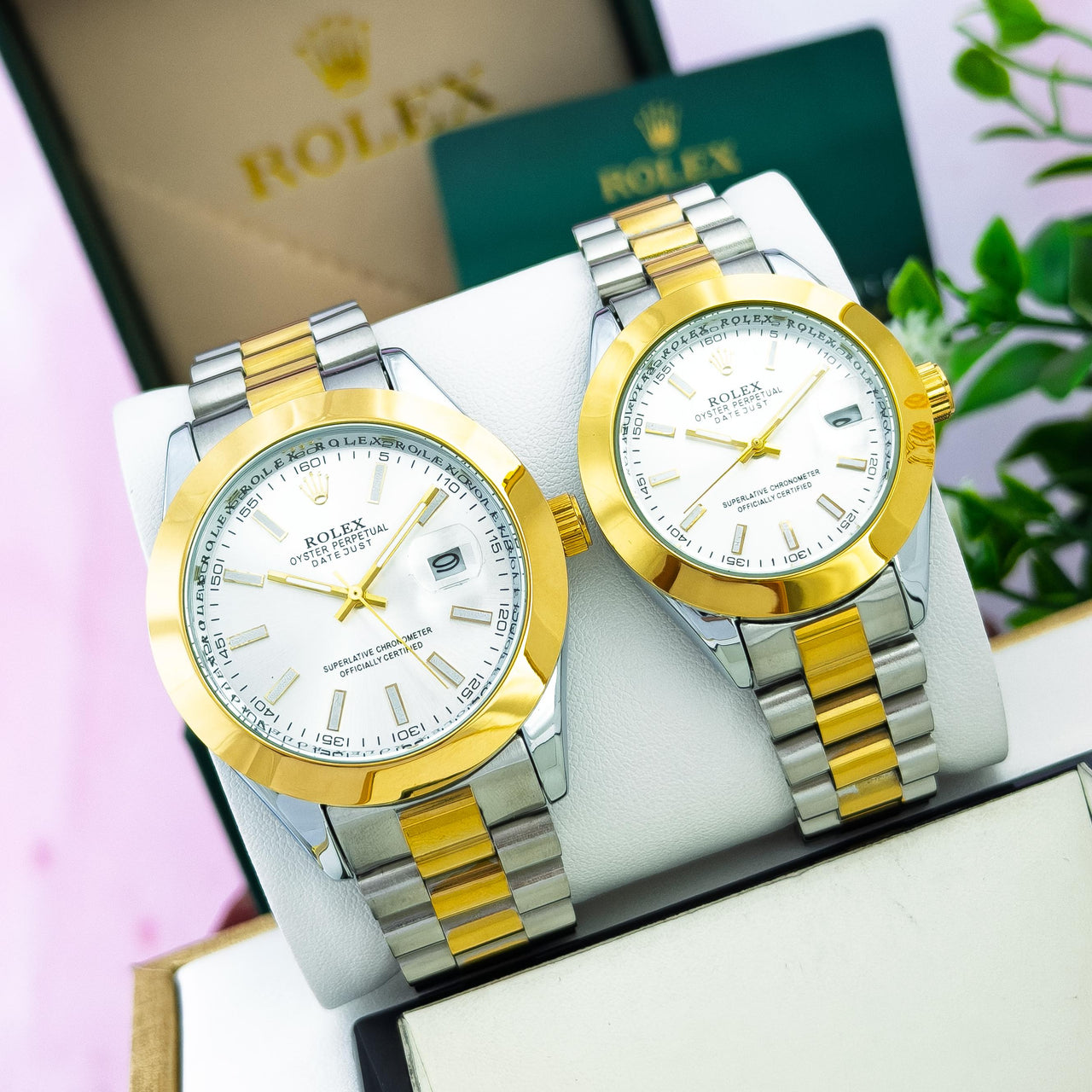 Rolex PAREJA RDJ204- INCLUYE ESTUCHE DE LUJO
