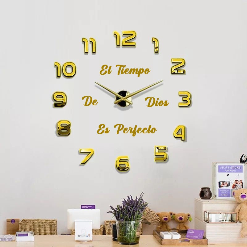 008 DORADO - CON FRASE - 120 cm x 120 cm