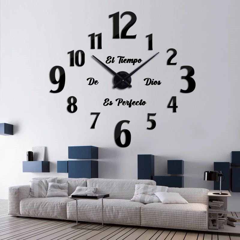 1725 NEGRO - CON FRASE - 90 cm x 90 cm
